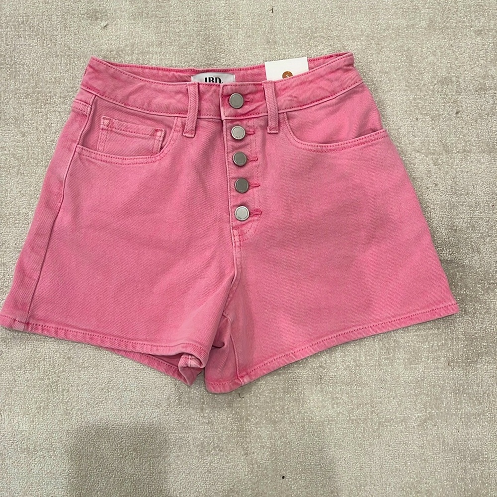 JBD Pink Denim shorts w/ tags